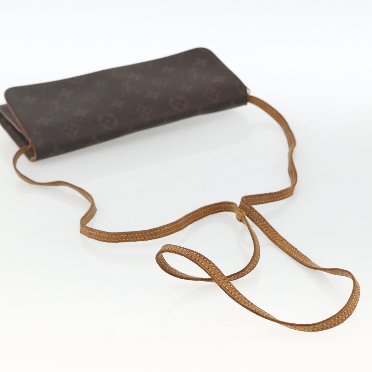 Louis Vuitton LOUIS VUITTON Monogram Pochette Twin GM Shoulder Bag M51852 LV Authentic ka3039