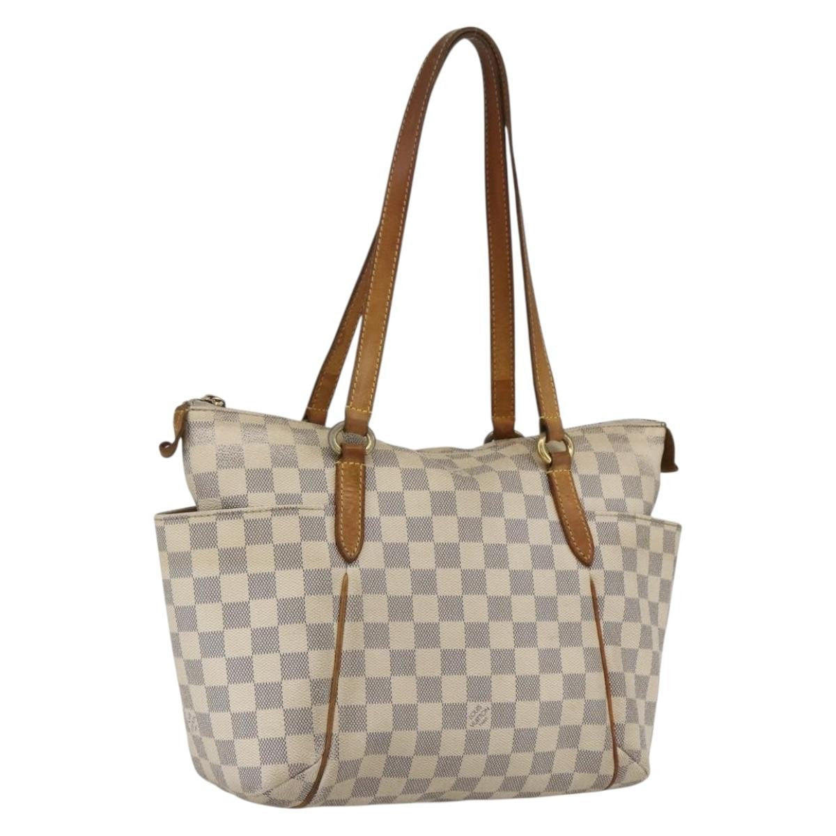 Louis Vuitton LOUIS VUITTON Damier Azur Totally PM Tote Bag N41280 LV Authentic 164898