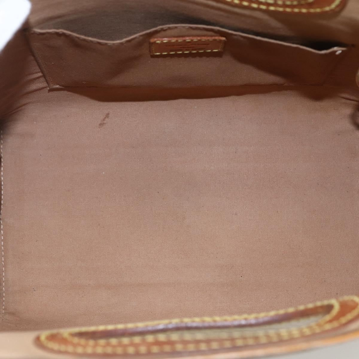 Louis Vuitton LOUIS VUITTON Monogram Vernis Maple Drive Bag Noisette M91376 LV Authentic 169608