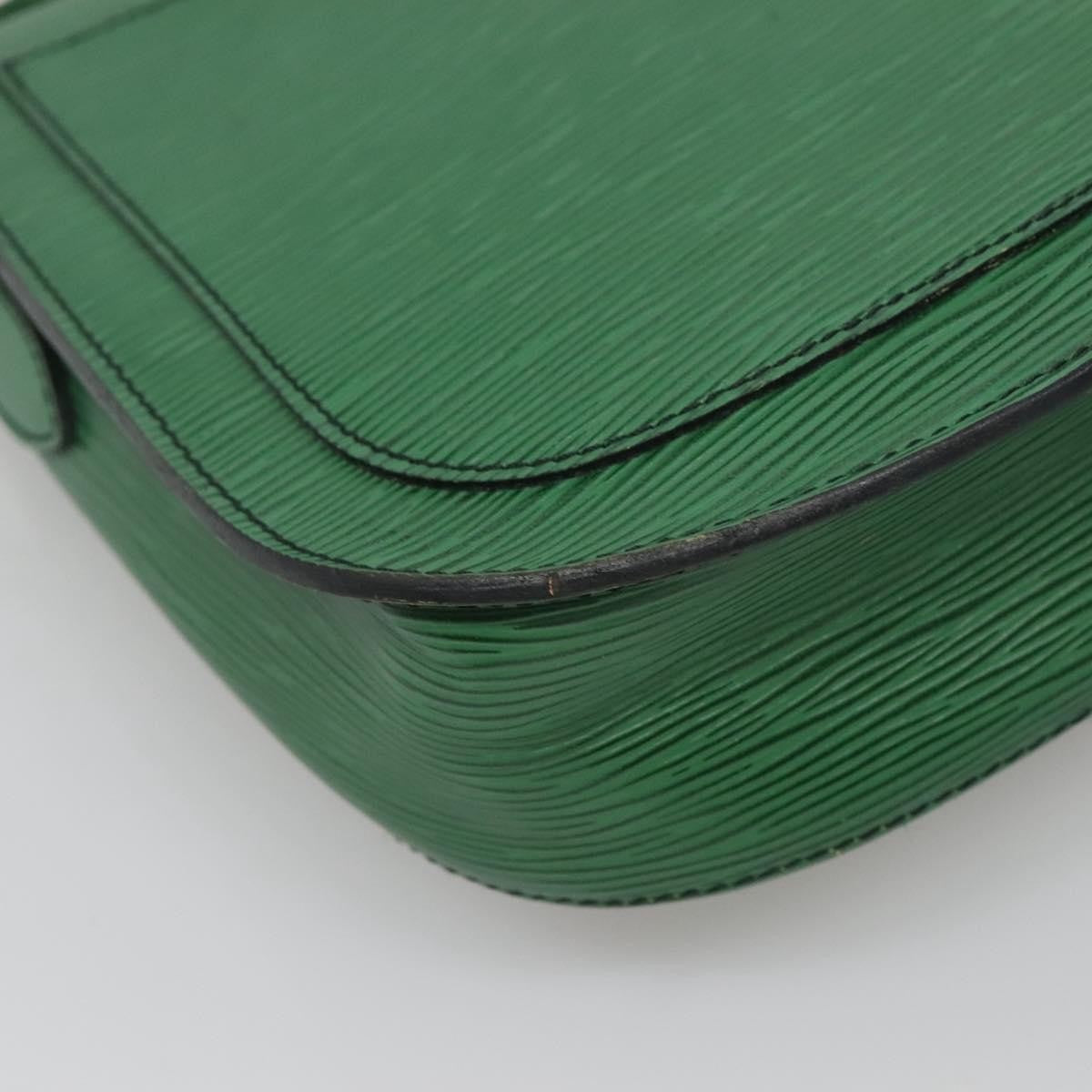 Louis Vuitton LOUIS VUITTON Epi Saint Cloud GM Shoulder Bag Green M52194 LV Authentic bs28126