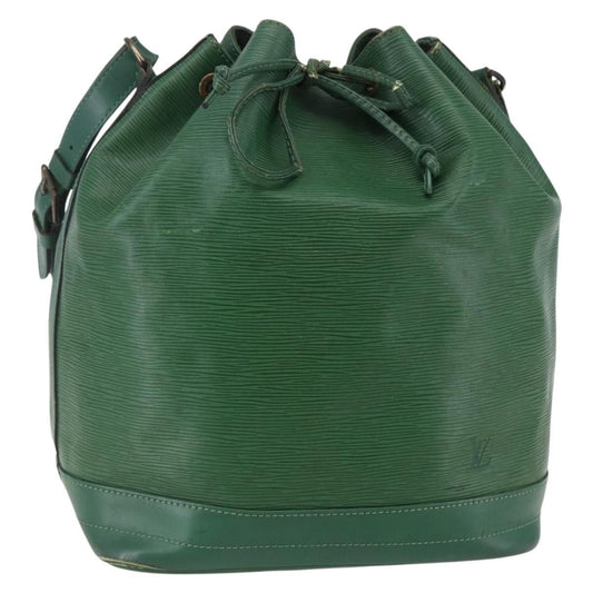Louis Vuitton LOUIS VUITTON Epi Noe Shoulder Bag Green M44004 LV Authentic 145661