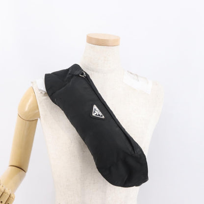 Prada PRADA Waist bag Nylon Black Authentic 171943