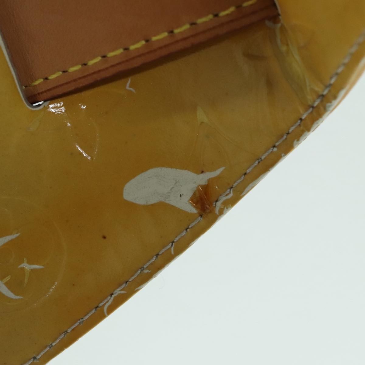Louis Vuitton LOUIS VUITTON Monogram Vernis Fulton Waist bag Gris M91041 LV Authentic 93161