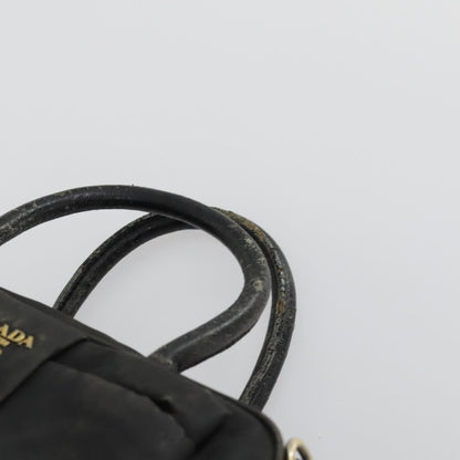 Prada PRADA Tote Bag Nylon 2 Set Black Beige Authentic 157078