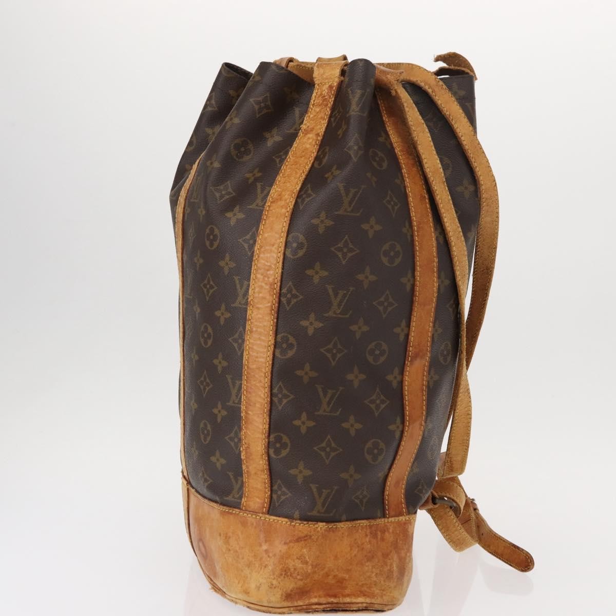 Louis Vuitton LOUIS VUITTON Monogram Randonnee GM Shoulder Bag M42244 LV Authentic 149418