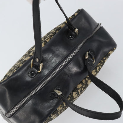 Dior Christian Dior Trotter Canvas Hand Bag Navy Authentic bs33053