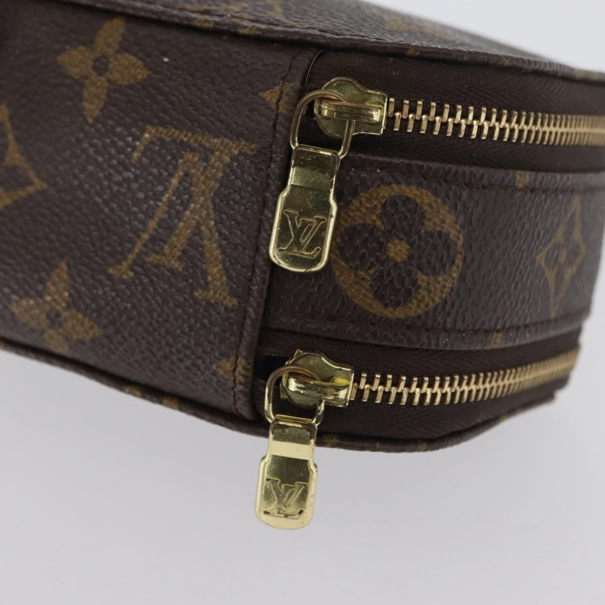 Louis Vuitton LOUIS VUITTON Monogram Trousse Brush PM Cosmetic Pouch M47510 LV Authentic BA11439 Bag