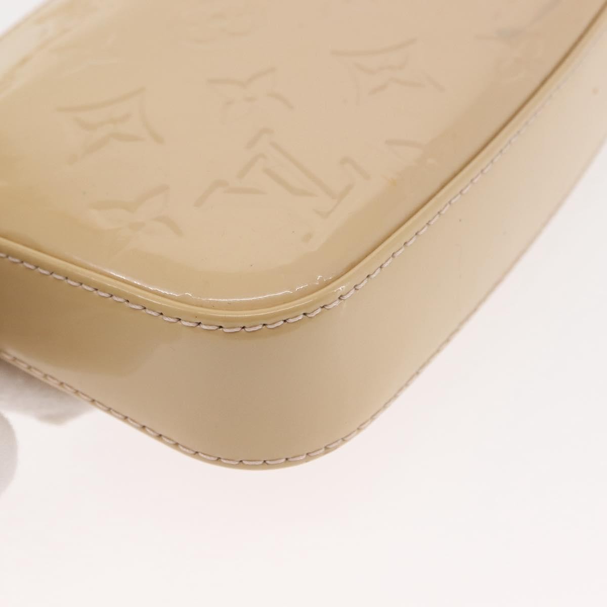 Louis Vuitton LOUIS VUITTON Vernis Pochette Accessoires Rose Angelique M90072 LV Authentic ep11176 Bag