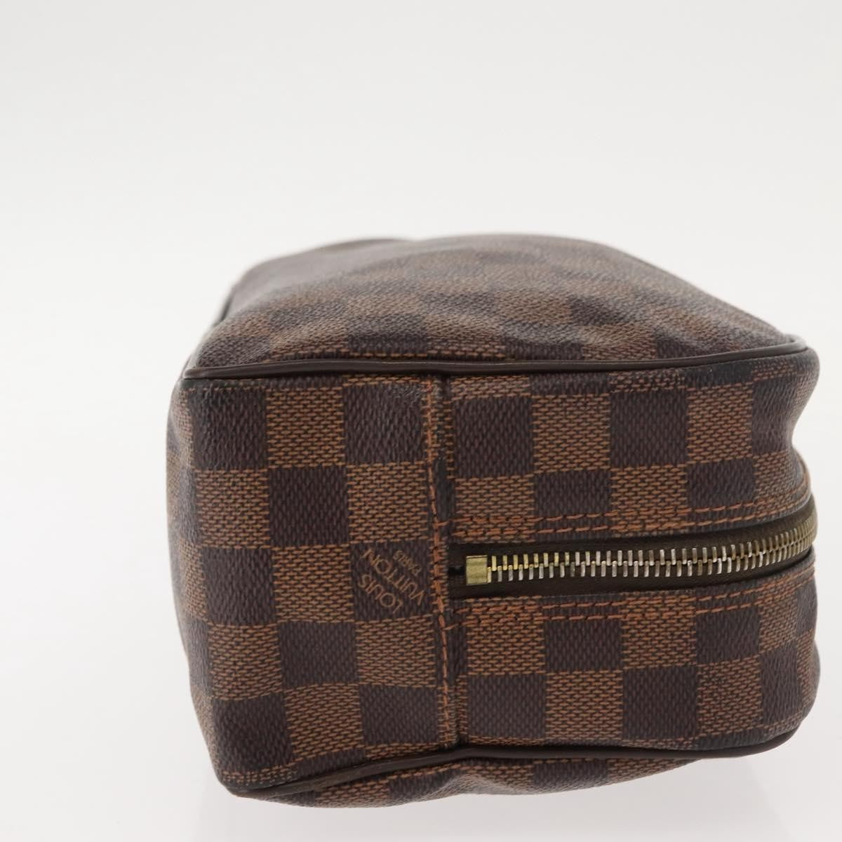 Louis Vuitton LOUIS VUITTON Damier Ebene Trousse Toilette25 Clutch Bag N47624 LV Authentic 151153