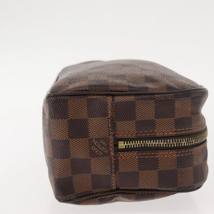 Louis Vuitton LOUIS VUITTON Damier Ebene Trousse Toilette25 Clutch Bag N47624 LV Authentic 151153