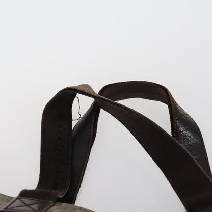 Gucci GUCCI GG Canvas Shoulder Bag Leather 3 Set Beige Black Authentic 150481