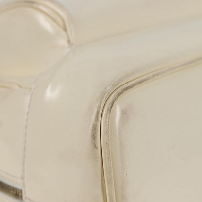 Gucci GUCCI Body Bag Enamel White Gold 003 2113 0027 Authentic bs28429