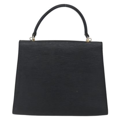 Fendi FENDI Hand Bag Leather Black Gold Authentic ka2601