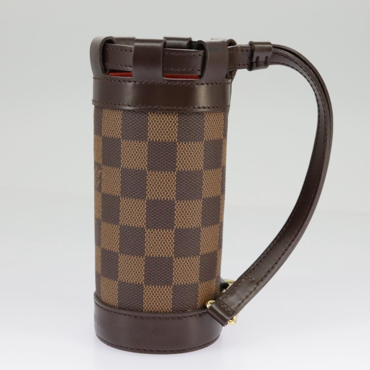 Louis Vuitton LOUIS VUITTON Damier Ebene GOLF CUP 2002 HAWAII Golf Ball Case M99119 Authentic 9... Bag