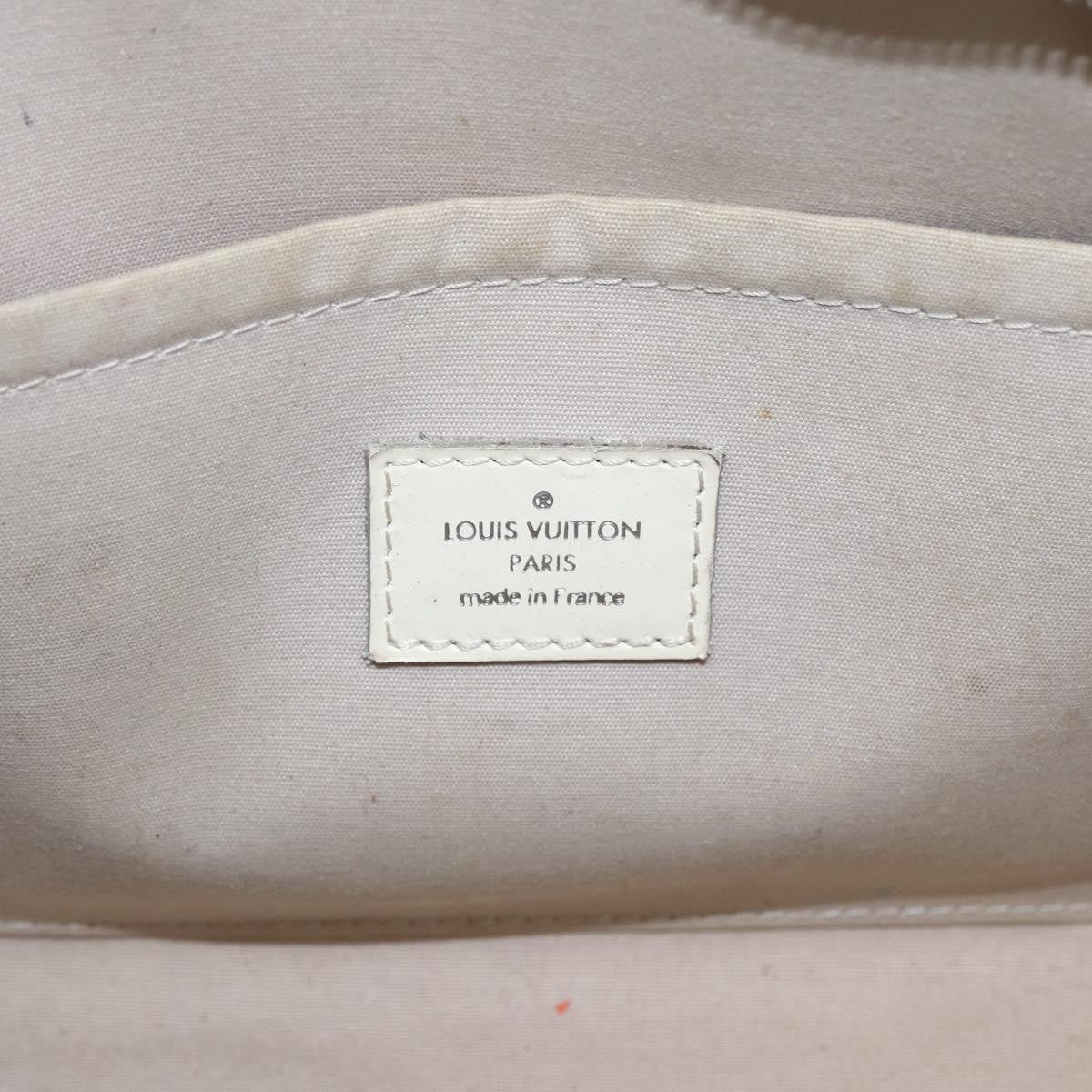 Louis Vuitton LOUIS VUITTON Epi Madeleine PM Hand Bag White Yvoire M5933J LV Authentic 160228