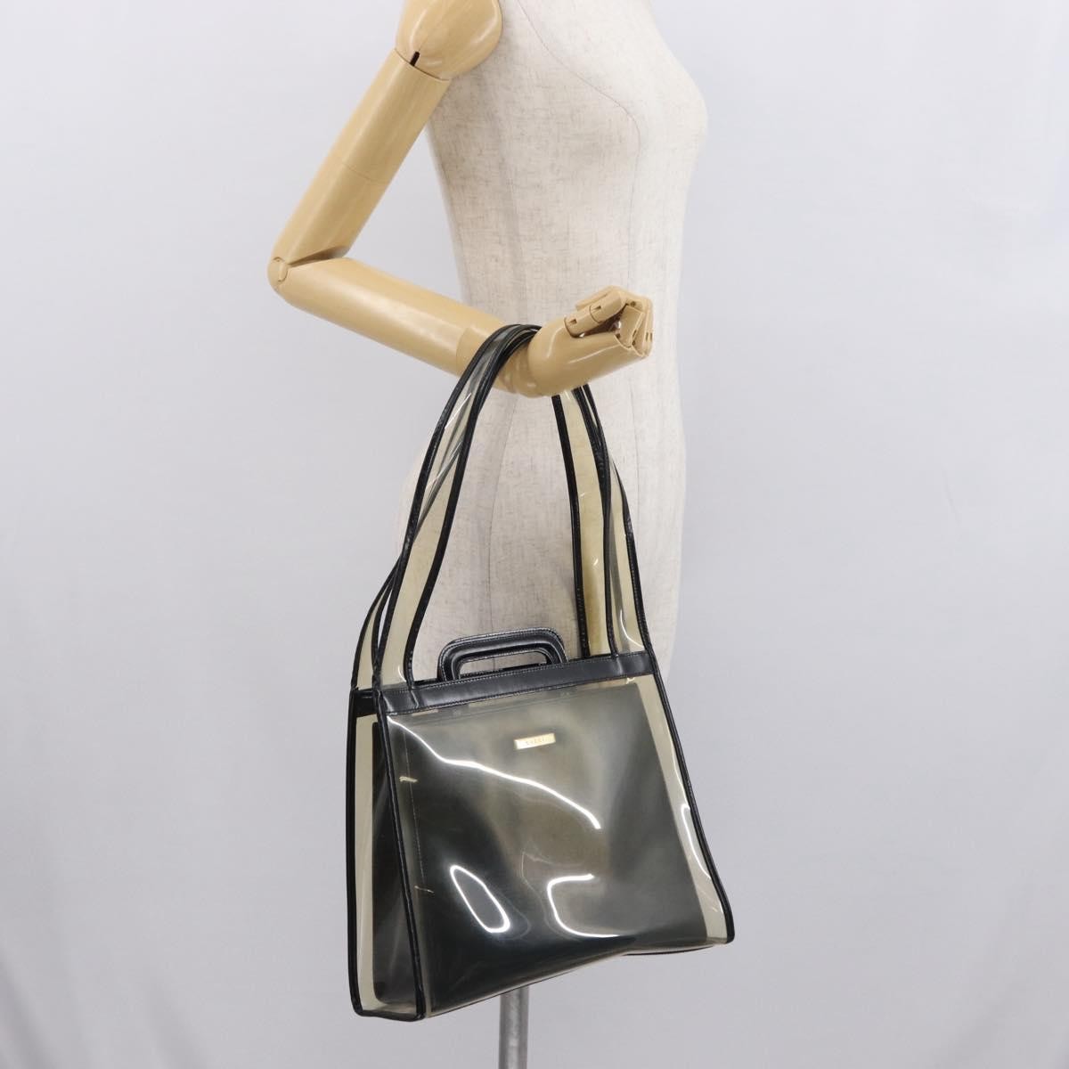 Gucci GUCCI Shoulder Bag Vinyl Clear 001 2058 1773 5 Authentic 162528