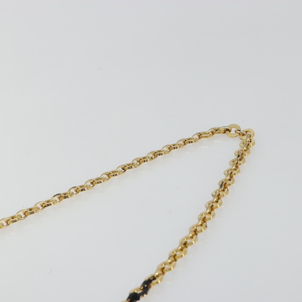 Salvatore Ferragamo Salvatore Ferragamo Vara Ribbon Chain Bag Leather Green Gold Authentic BA12890