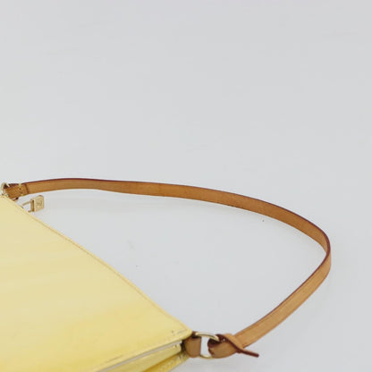 Louis Vuitton LOUIS VUITTON Monogram Vernis Lexington Pouch Beige M91010 LV Authentic mr2421 Bag