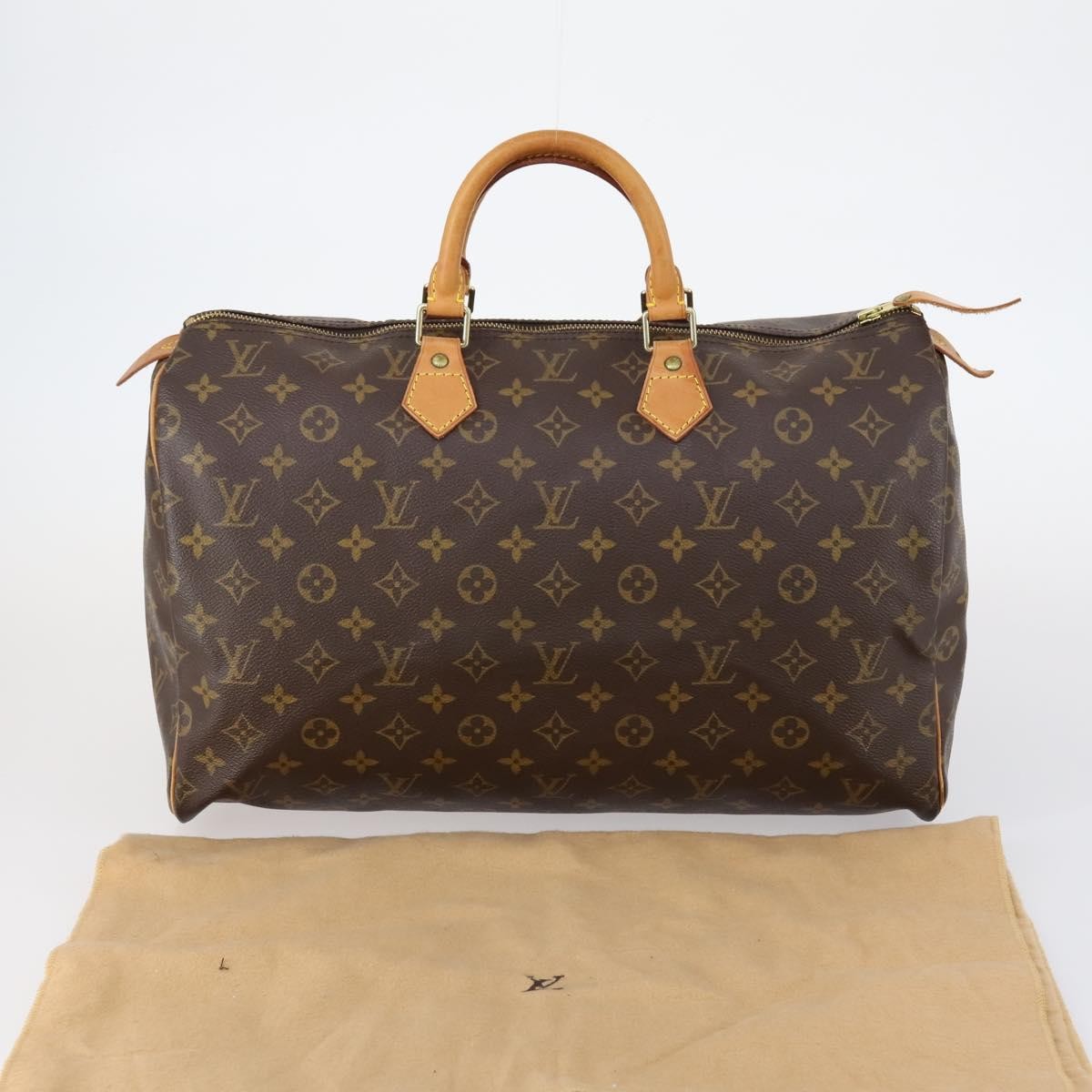Louis Vuitton LOUIS VUITTON Monogram Speedy 40 Hand Bag M41522 LV Authentic 146700