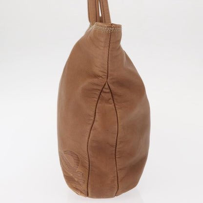 Loewe LOEWE Anagram Tote Bag Leather Brown Gold Authentic 151671