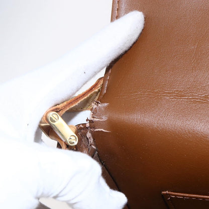 Louis Vuitton LOUIS VUITTON Monogram Vernis Thompson Street Bag Bronze M91124 LV Authentic 147761