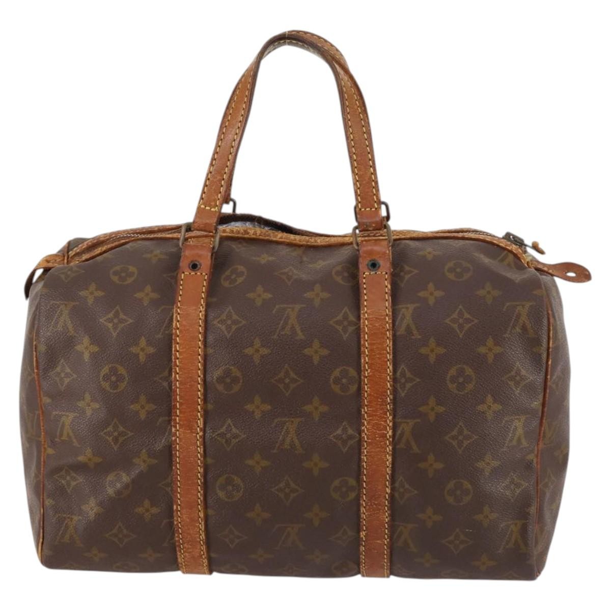 Louis Vuitton LOUIS VUITTON Monogram Sac Souple 35 Boston Bag M41626 LV Authentic bs29244