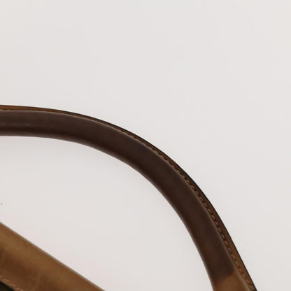Gucci GUCCI Micro GG Canvas Hand Bag 2way Brown Gold Authentic 121561