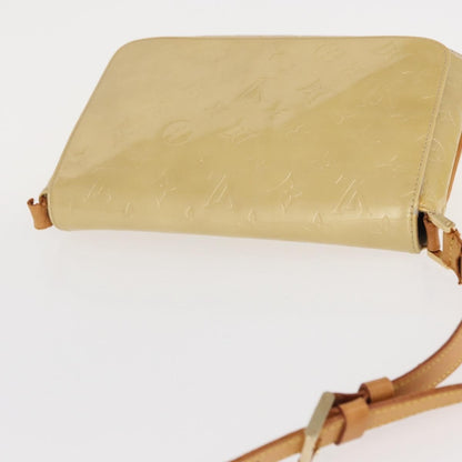 Louis Vuitton LOUIS VUITTON Monogram Vernis Thompson Street Bag Beige M91301 LV Authentic 156991