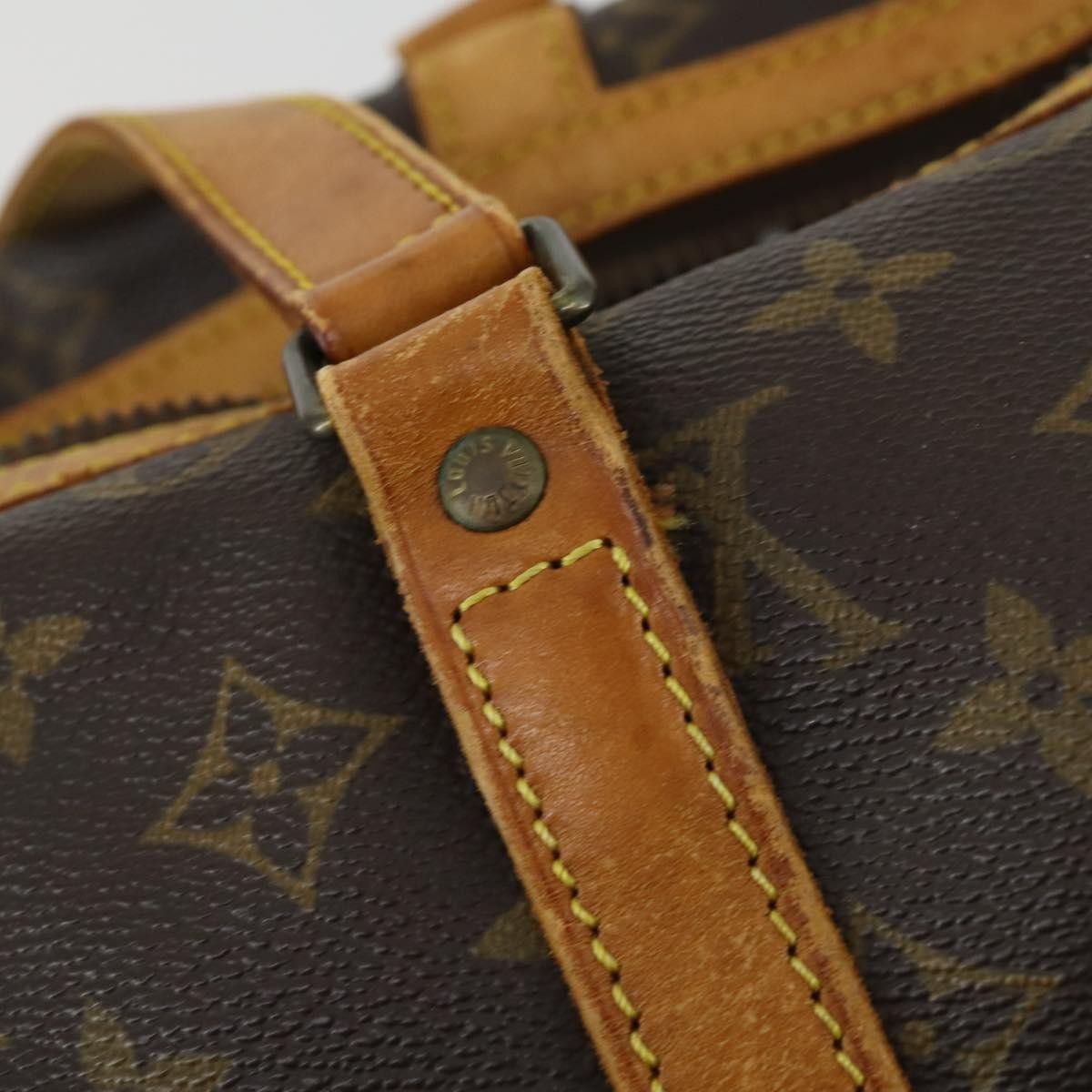 Louis Vuitton LOUIS VUITTON Monogram Sac Souple 35 Boston Bag M41626 LV Authentic 159661