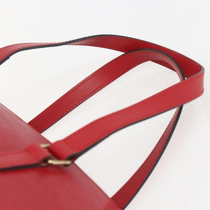 Louis Vuitton LOUIS VUITTON Epi Soufflot Hand Bag Red M52227 LV Authentic mr1713V