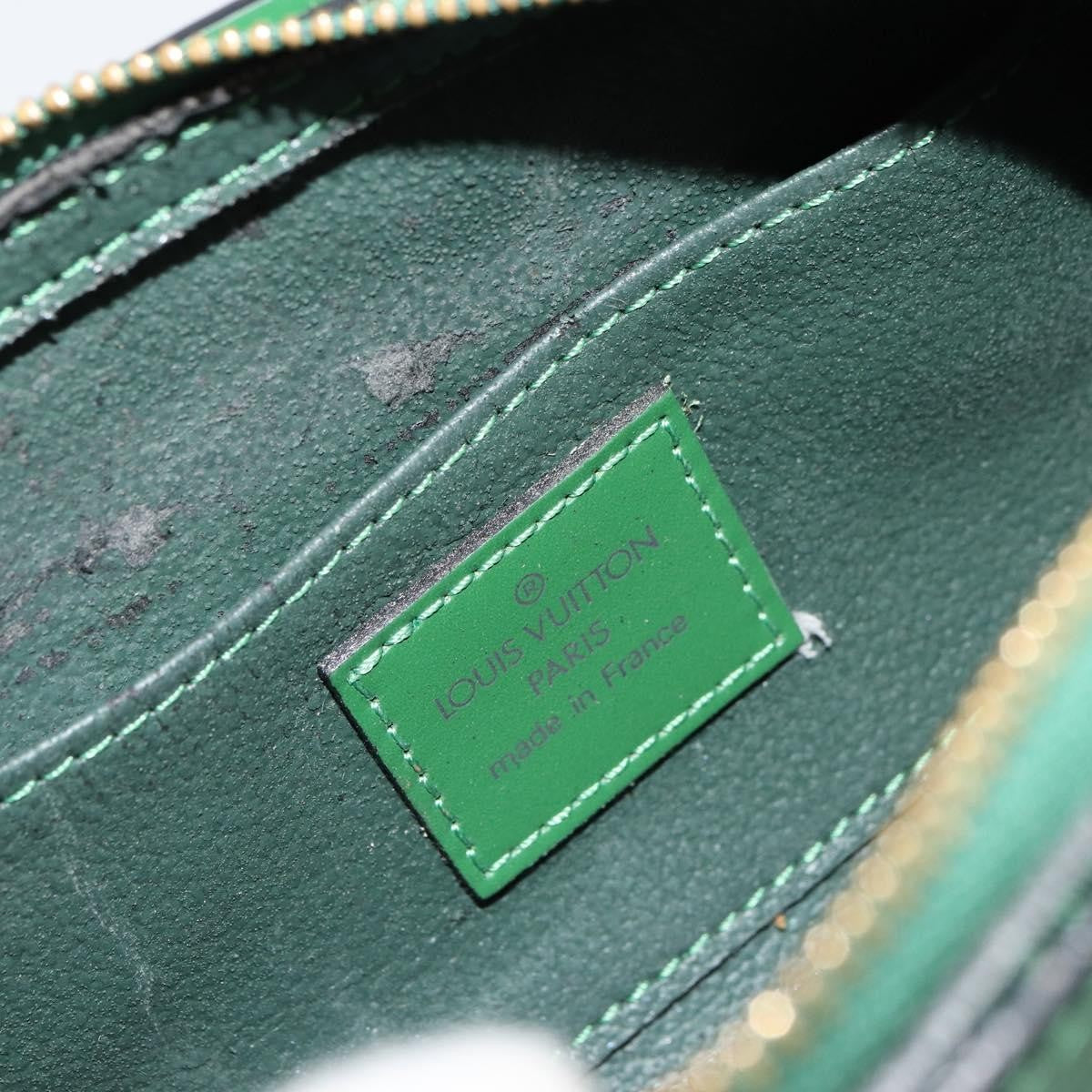 Louis Vuitton LOUIS VUITTON Epi Dauphine PM Cosmetic Pouch Green M48444 LV Authentic BA12760 Bag