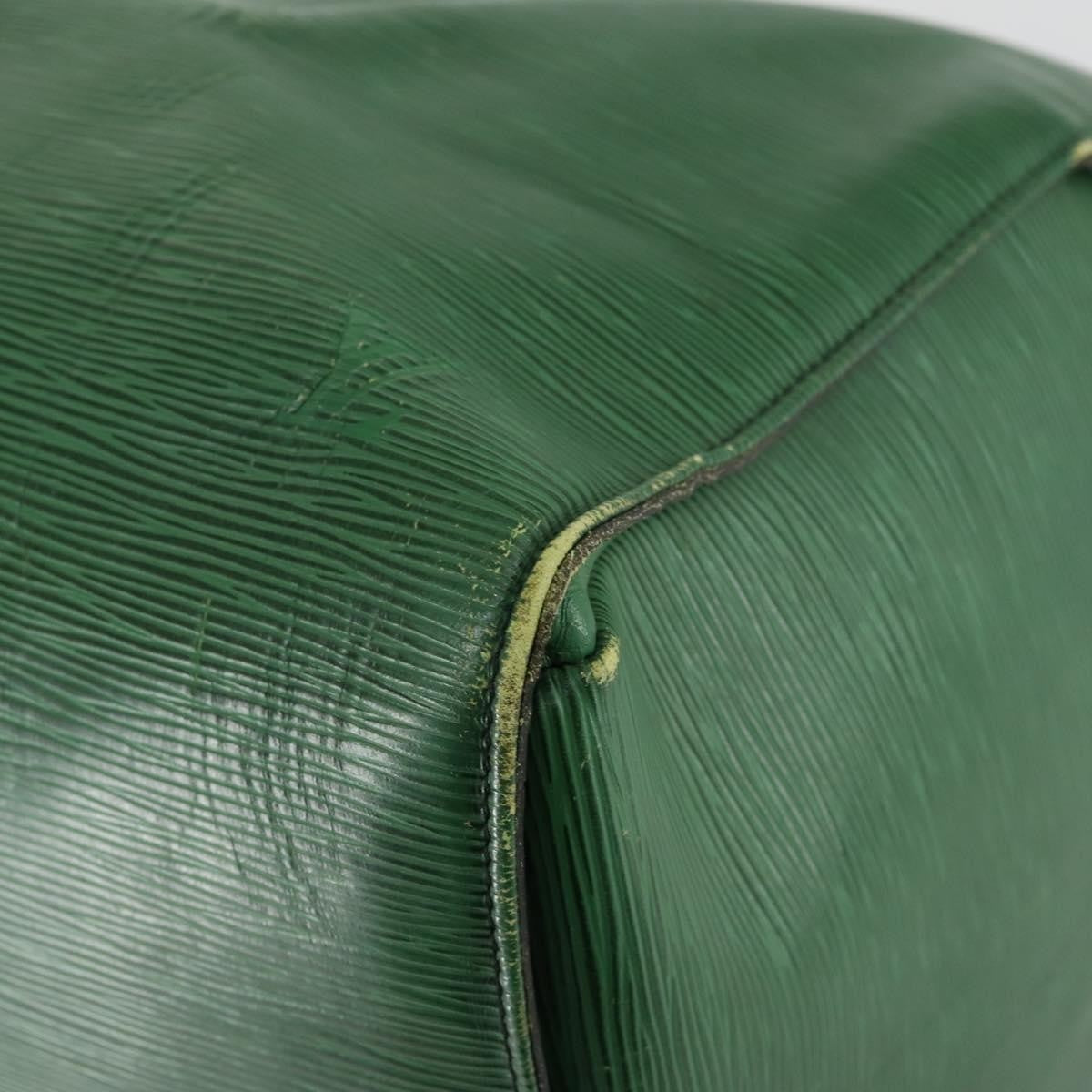 Louis Vuitton LOUIS VUITTON Epi Keepall 55 Boston Bag Green M42954 LV Authentic 158013