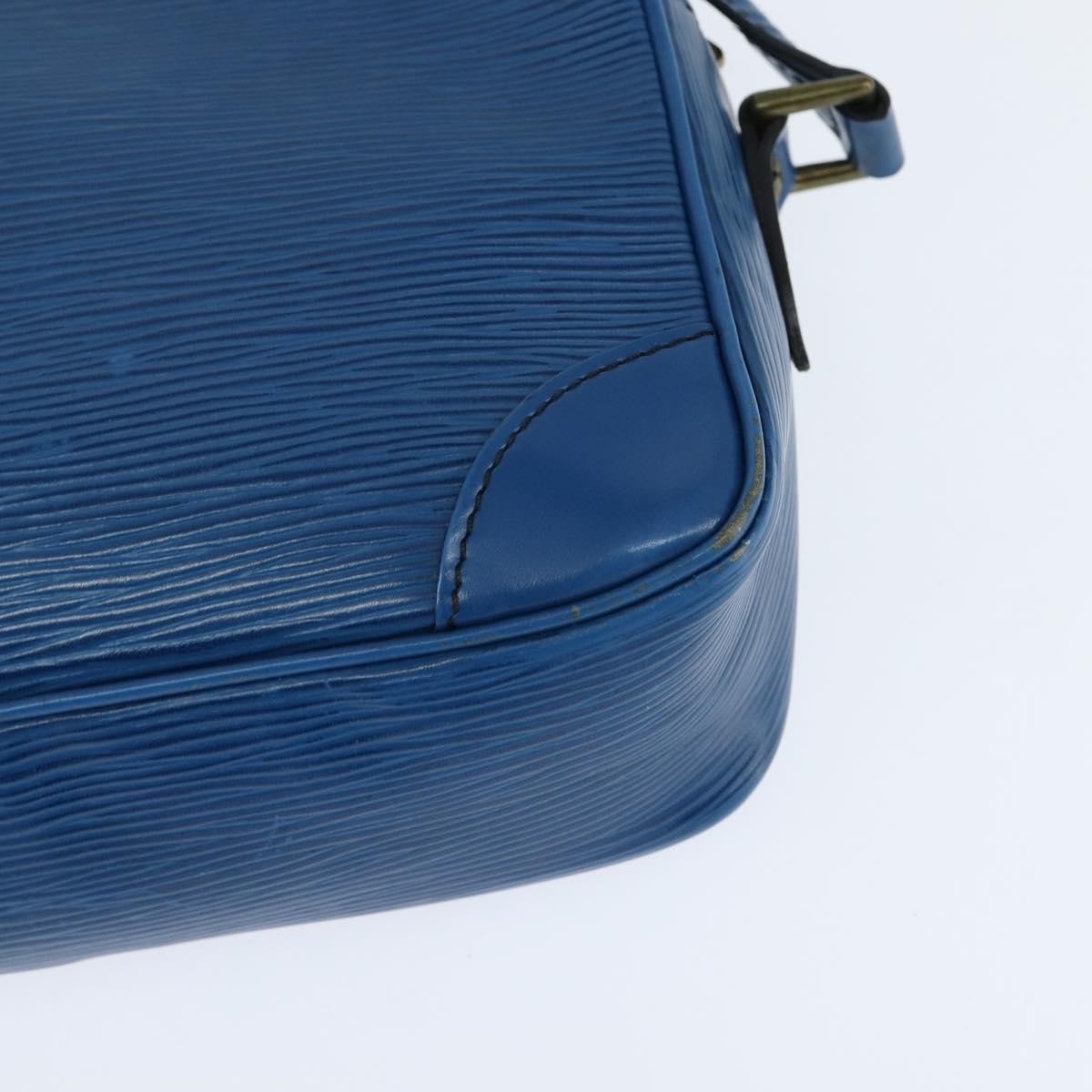 Louis Vuitton LOUIS VUITTON Epi Trocadero 23 Shoulder Bag Blue M52305 LV Authentic 150255