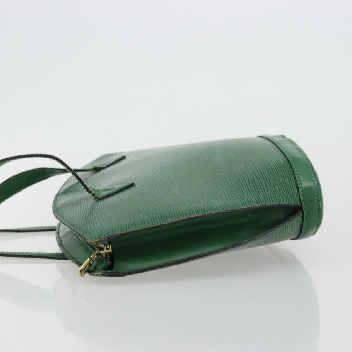 Louis Vuitton LOUIS VUITTON Epi Saint Jacques Hand Bag Green M52274 LV Authentic 168866