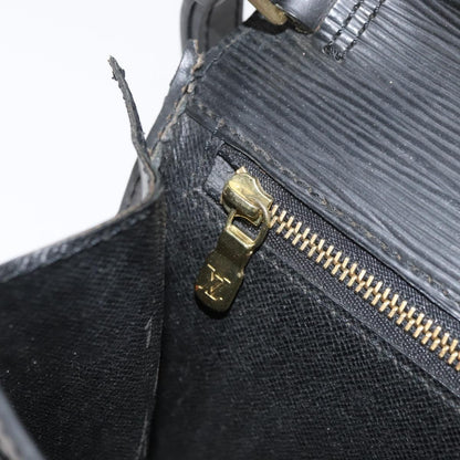 Louis Vuitton LOUIS VUITTON Epi Serie Dragonne Clutch Bag Black Noir M52612 LV Authentic bs35123