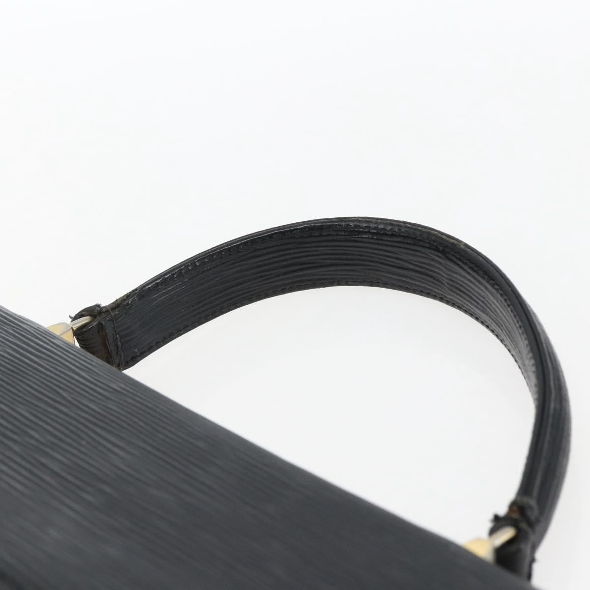 Fendi FENDI Hand Bag Leather Black Gold Authentic ka2601