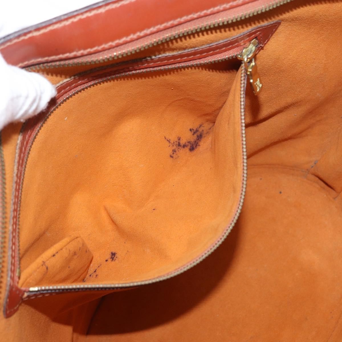 Louis Vuitton LOUIS VUITTON Epi Saint Jacques Shopping Bag Brown M52263 LV Authentic BA8091