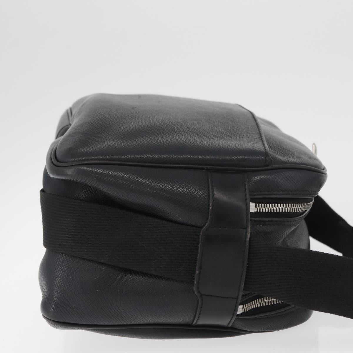 Louis Vuitton LOUIS VUITTON Taiga Reporter PM Shoulder Bag Ardoise M30154 LV Authentic ka3928