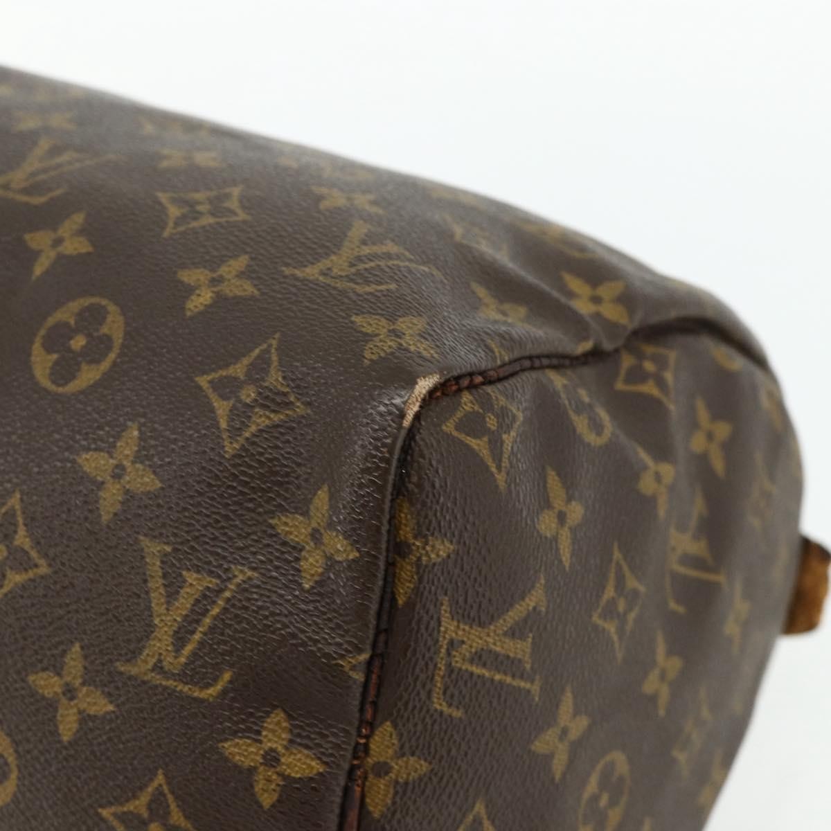 Louis Vuitton LOUIS VUITTON Monogram Speedy 30 Hand Bag M41526 LV Authentic bs34784