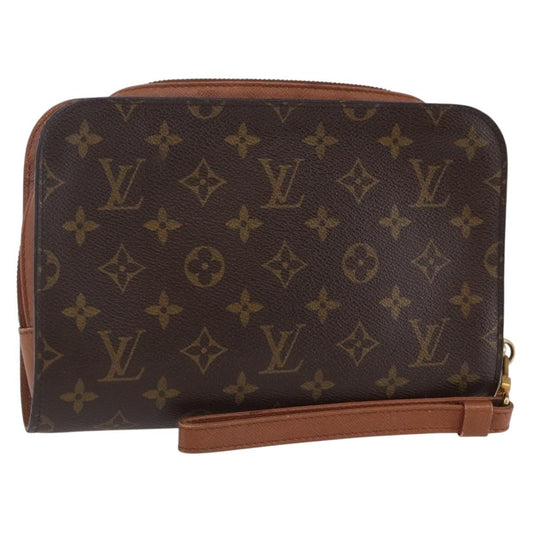 Louis Vuitton LOUIS VUITTON Monogram Orsay Clutch Bag M51790 LV Authentic yk19650