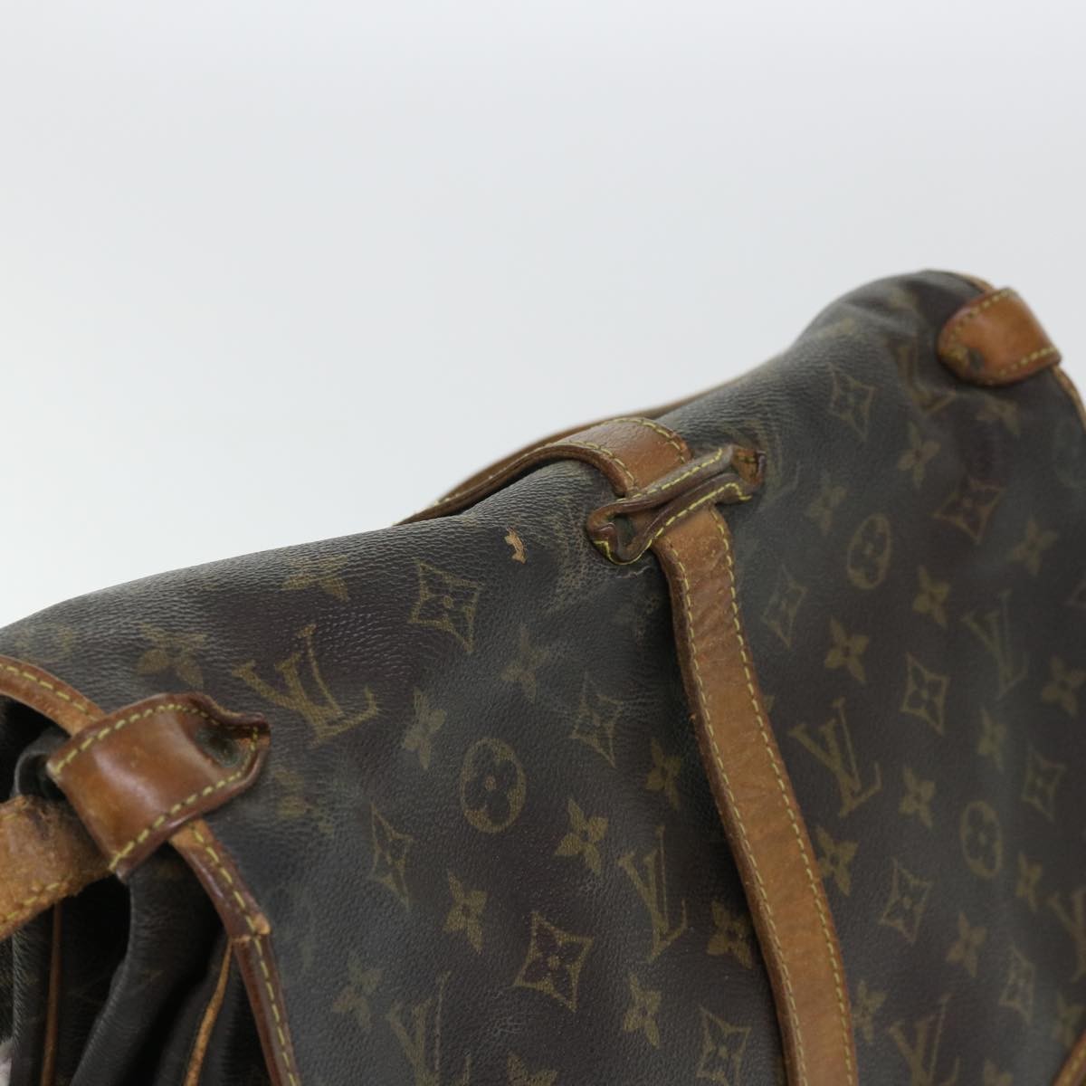 Louis Vuitton LOUIS VUITTON Monogram Saumur 35 Shoulder Bag M42254 LV Authentic th3916