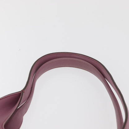 Salvatore Ferragamo Salvatore Ferragamo Gancini Tote Bag Leather Pink Silver Authentic BAZ427