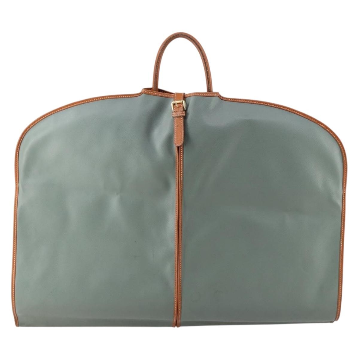Valentino VALENTINO Garment Cover Leather Green Gold Authentic bs31394 Bag