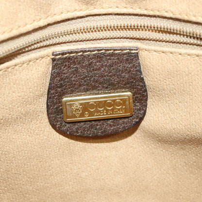 Gucci GUCCI GG Supreme Shoulder Bag PVC Beige Gold 004 904 0671 Authentic ep10822