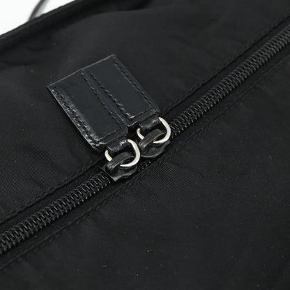Prada PRADA Tote Bag Nylon Black Silver Authentic ep14252