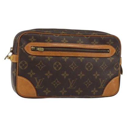 Louis Vuitton LOUIS VUITTON Monogram Marly Dragonne GM Clutch Bag M51825 LV Authentic gh1586