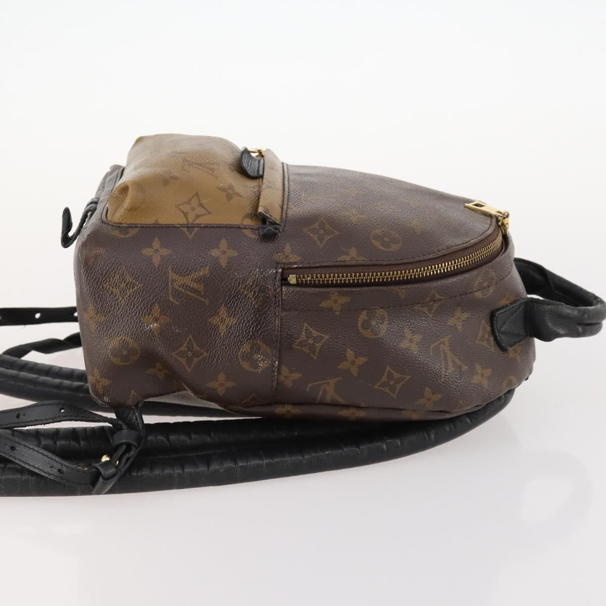 Louis Vuitton LOUIS VUITTON Monogram Reverse Palm Springs PM Backpack M43116 LV Authentic bs33266 Bag