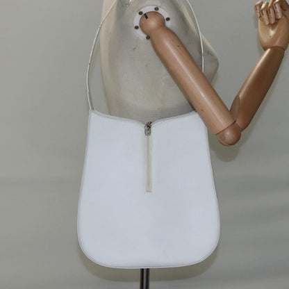 Salvatore Ferragamo Salvatore Ferragamo Shoulder Bag Leather White Authentic bs23066