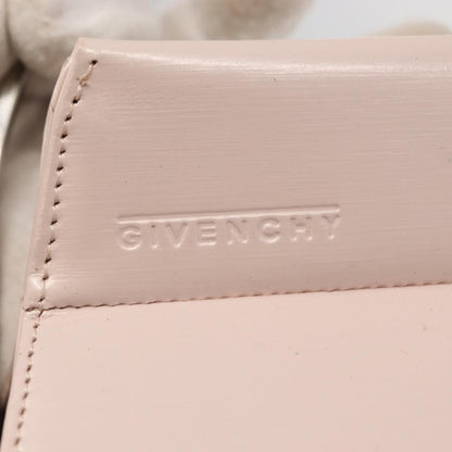 Givenchy GIVENCHY Hand Bag Leather Pink Silver Authentic bs30997