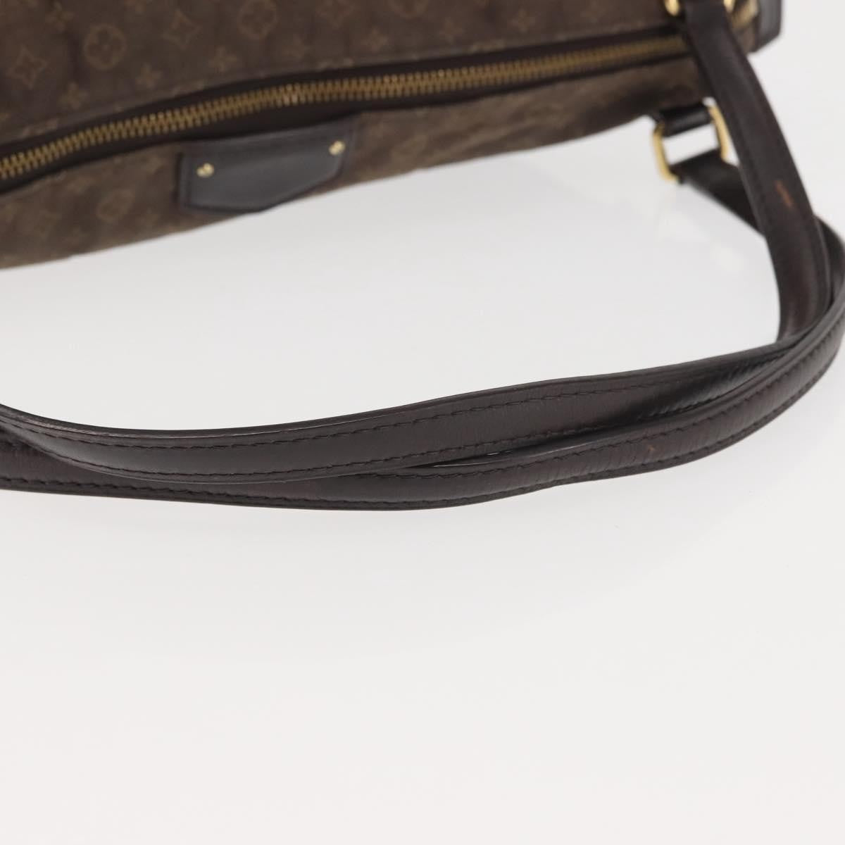 Louis Vuitton LOUIS VUITTON Monogram Idylle Ballad PM Tote Bag Dark Brown M40573 Authentic 144172